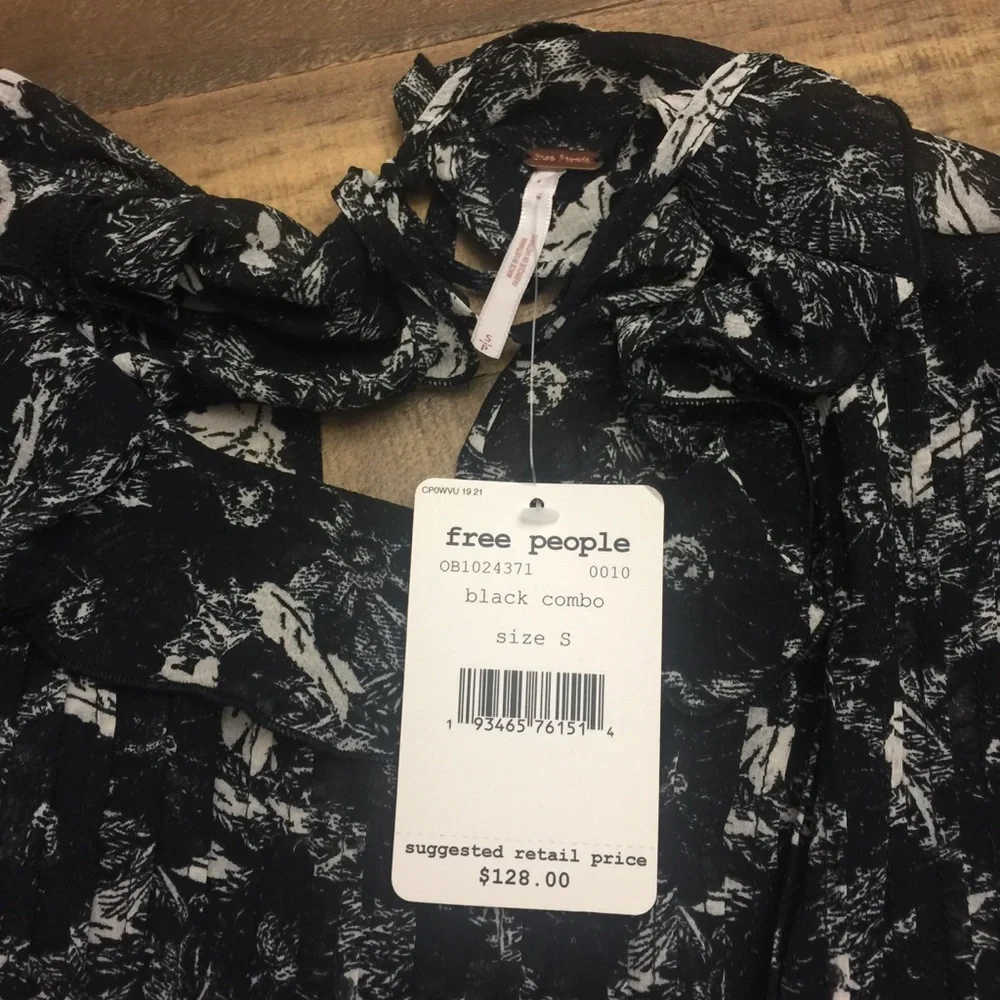 NWT Free People mini Dress tunic. Size S - Picture 11 of 15